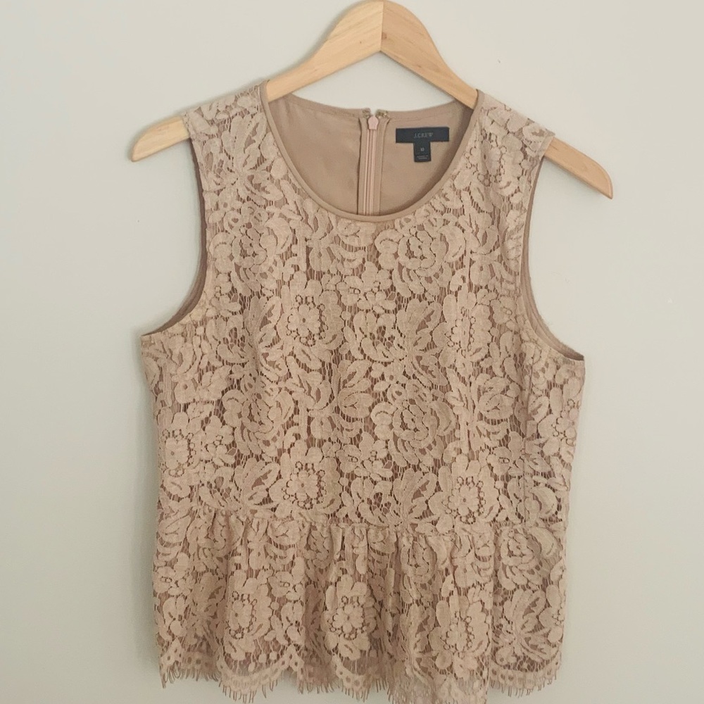 J. Crew Lace Top